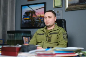 Кирило Буданов у формі ГУР коментує вимоги Росії щодо Криму та Донбасу
