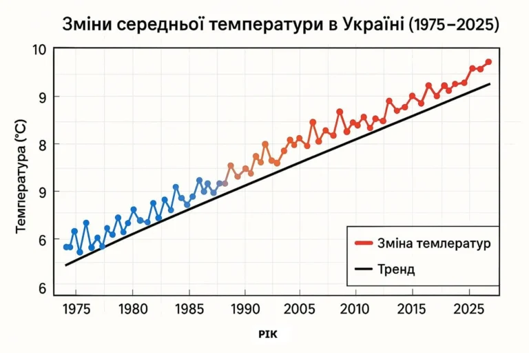 Коли потепління в Україні: дати, регіони та зміни