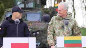 Лідери Литви та Польщі на зустрічі щодо військ США перед самітом НАТО