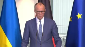 Канцлер Фрідріх Мерц виступає щодо шансів Росії у війні проти України