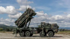 Пускова установка ракет Patriot для посилення ППО України