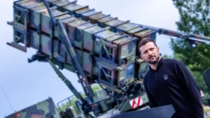 Володимир Зеленський біля пускової установки Patriot закликає надати ракети